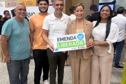 Camaf Douglas - prefeito de Lagoa de Dentro e Daniele do Valle - deputada estadual