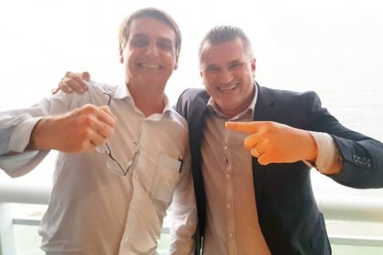 Julian Lemos e Bolsonaro