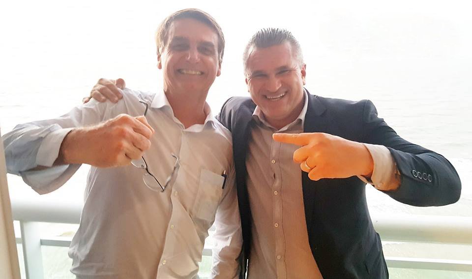 Julian Lemos e Bolsonaro