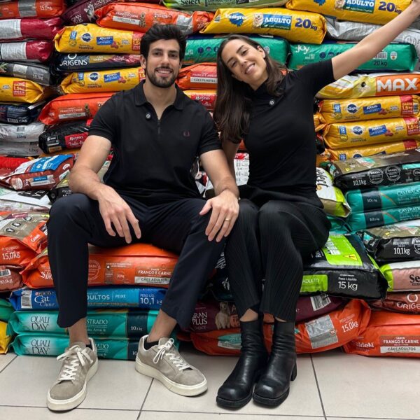 Julinho Casares e Lara Silva