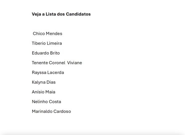 Nominata do PSB da Paraíba