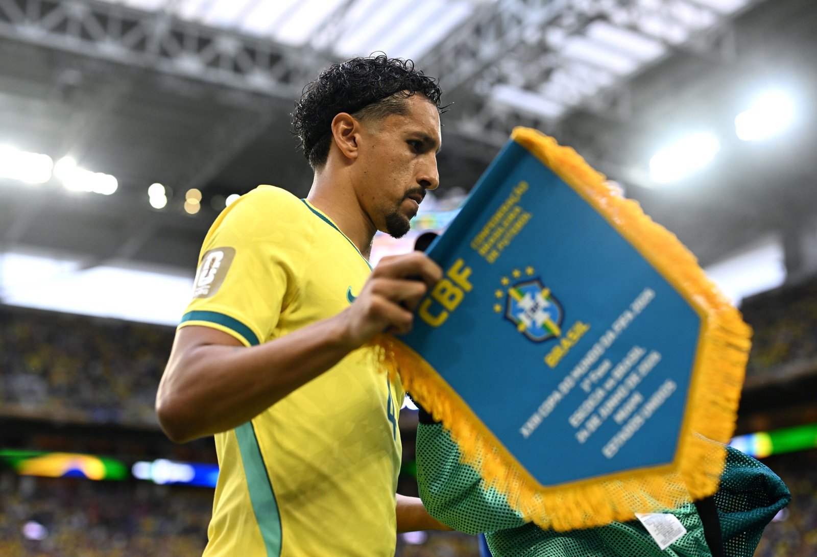Marquinhos é o capitão da Seleção Brasileira na Copa do Mundo 2026 Créditos: Hannah Peters - FIFA/FIFA via Getty Images