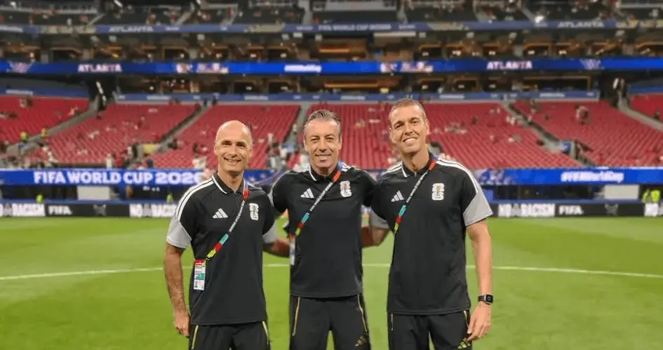 Arbitragem brasileira em evidência no Mundial Divulgação