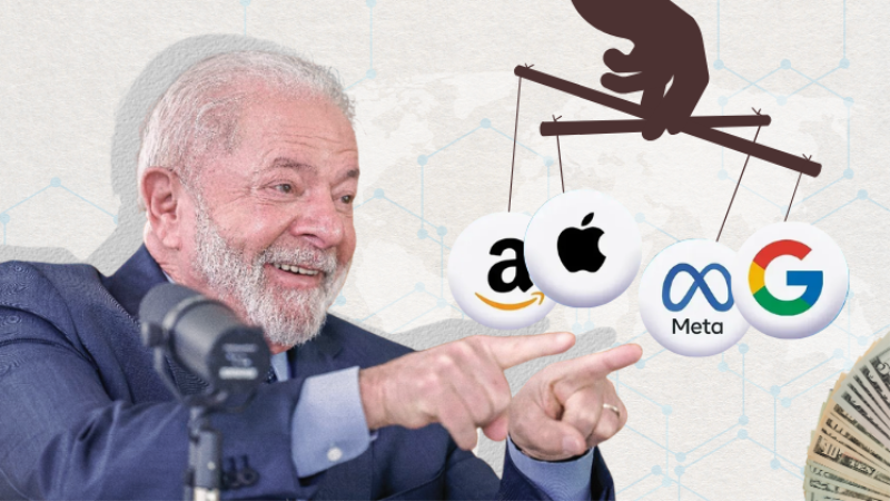 Decretos sobre responsabilização de big techs entra em vigor.Ricardo Stuckert | Arte Congresso em Foco